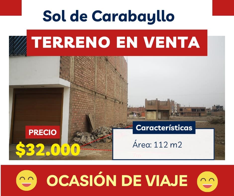 terrenos en venta en el sol de carabayllo