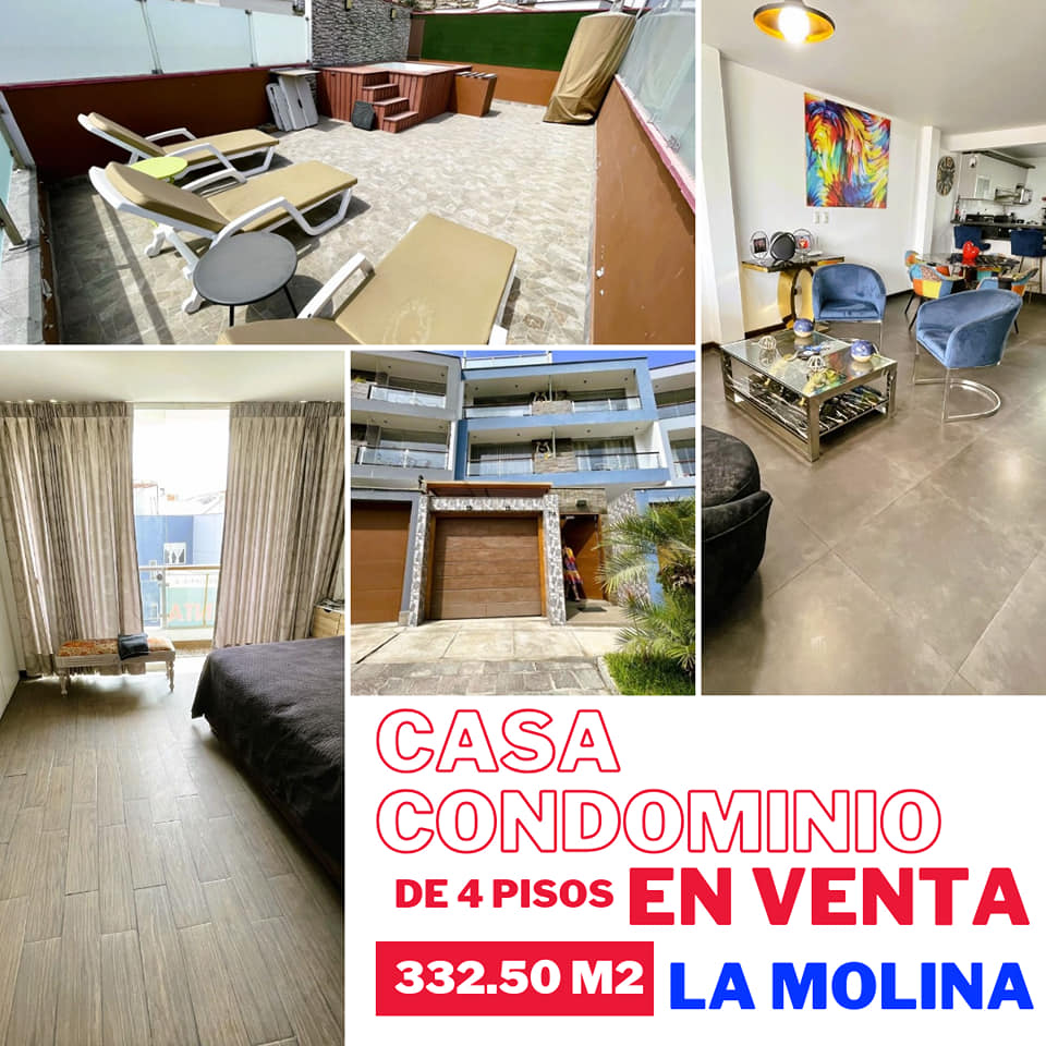 venta de casa condominio en la planicie la molina